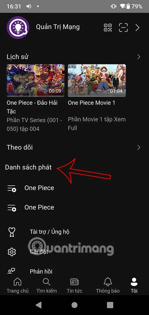 AnimeVsub'da anime video oynatma listeleri oluşturma talimatları