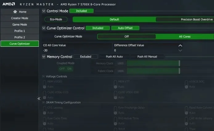 Instructions pour sous-tension afin de réduire la température du processeur