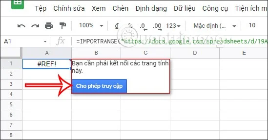 De IMPORTRANGE-functie gebruiken in Google Sheets
