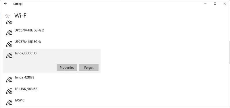 Fix WiFi network not showing up on Windows 10