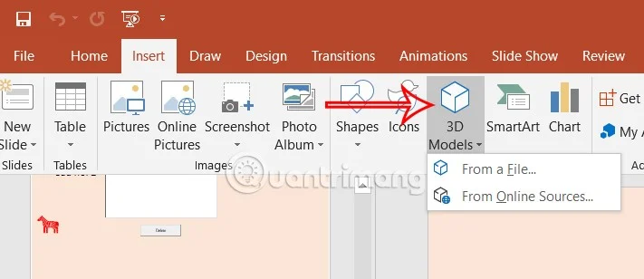 Cómo combinar modelos 3D y morfosis en PowerPoint