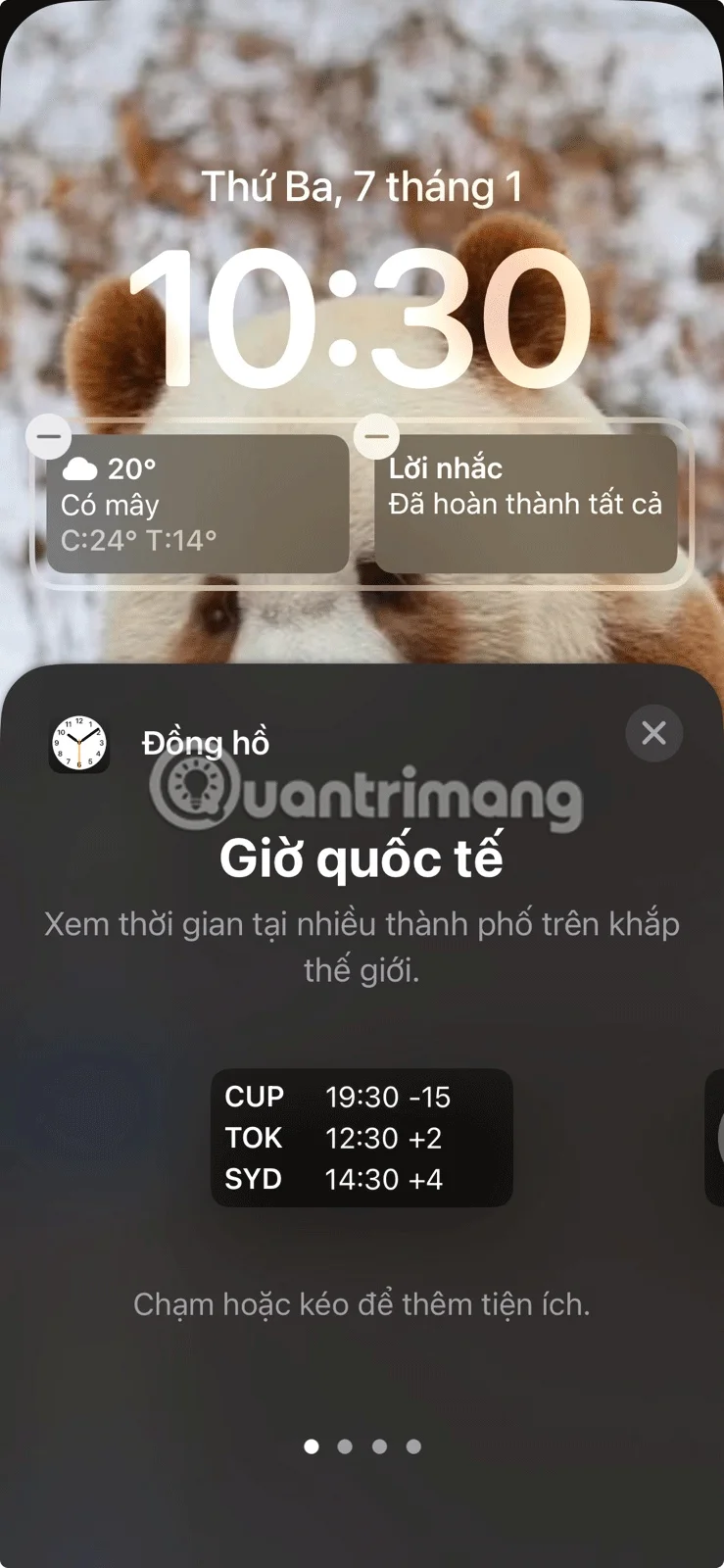 Cum să afișați mai multe fusuri orare pe ecranul iPhone-ului