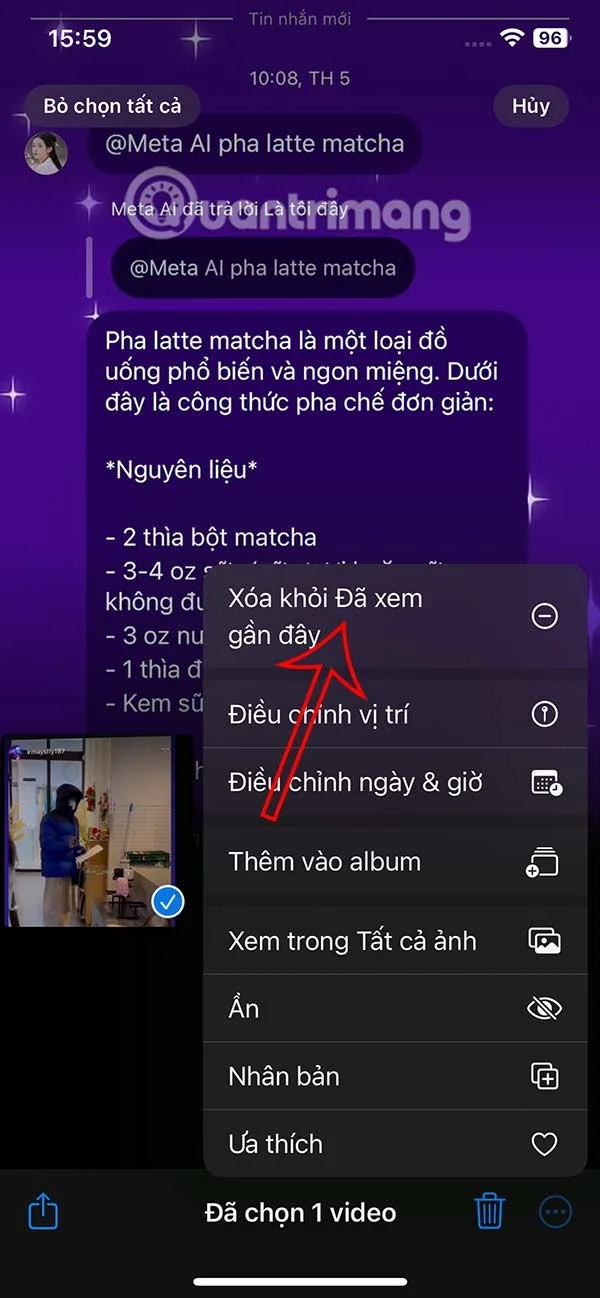 iPhone에서 최근에 본 사진을 삭제하는 방법