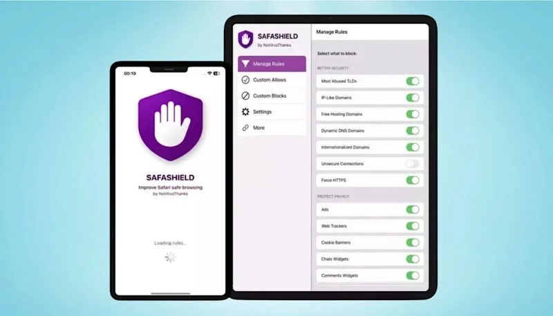 Leer meer over SafaShield: een hulpmiddel om de beveiliging te verbeteren bij het surfen op internet op Safari
