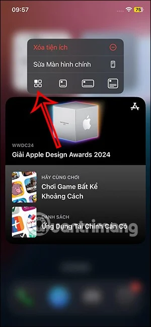 Cómo cambiar el tamaño de los widgets directamente en la pantalla de inicio de iOS 18