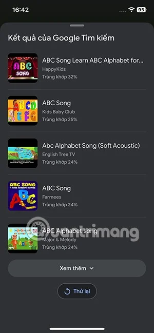 How to find songs by melody on Google