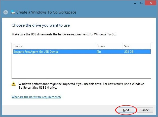 How to use Windows To Go to install Windows on USB