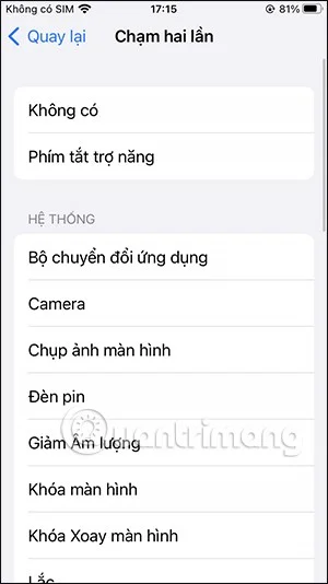 iPhone에서 뒷면을 탭하여 스크린샷을 찍는 방법