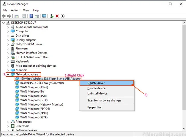 Fix WiFi network not showing up on Windows 10