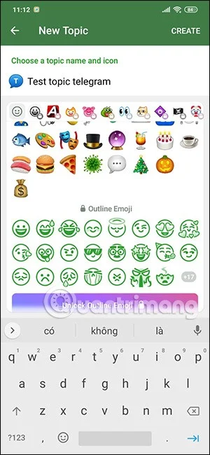 Cómo crear un tema de grupo de Telegram para discusión
