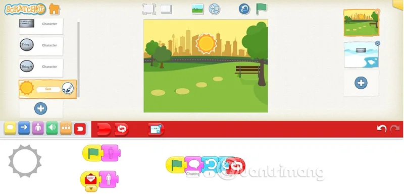 Hoe je een begin- en eindscherm voor een ScratchJR-quiz toevoegt (deel 3)