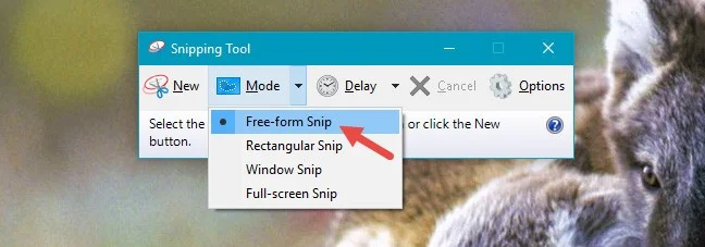 How to use Snipping Tool on Windows 10 full