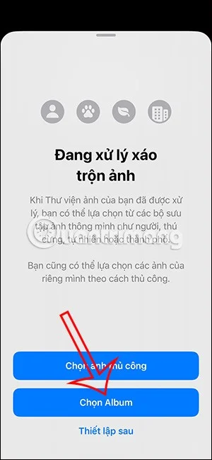 아이폰 사진 앨범을 잠금 화면으로 설정하는 방법