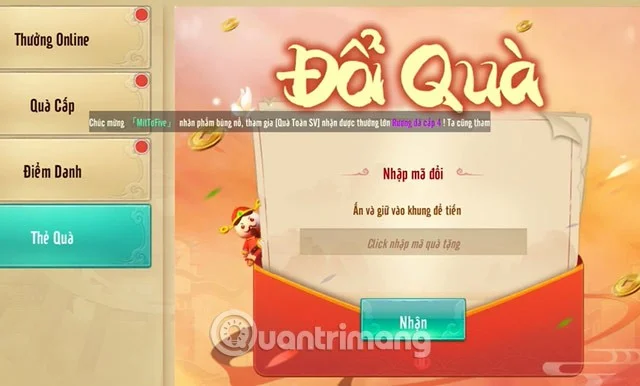 Laatste Ngu Long Cuu Thien OL-code en hoe u de code invoert