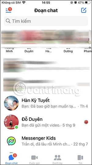 Cómo compartir la pantalla de Messenger durante una videollamada