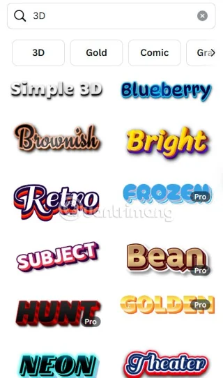 Como criar texto 3D no Canva