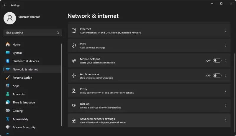 Cómo cambiar el tipo de NAT en Windows 11/10