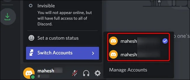 Cómo usar varias cuentas de Discord al mismo tiempo