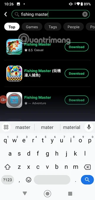 Muat turun Fishing Master paling mudah, terpantas