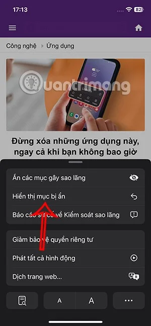 Uygulama olmadan Safari'de reklamlar nasıl gizlenir