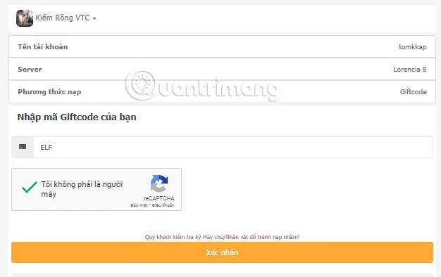 Latest VTC Mobile Dragon Sword Code 4/2025