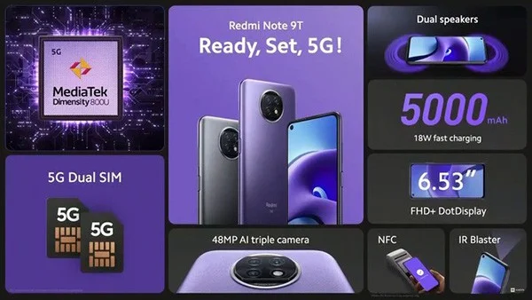 Ulasan Redmi Note 9T