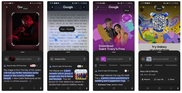 Hoe u de Google Circle to Search-functie gebruikt