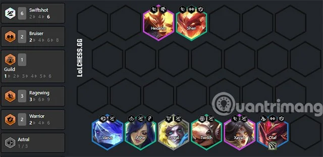 DTCL Musim 7 Pemanah: Barisan, cara membina Pemanah