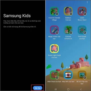 Cómo usar el modo Samsung Kids