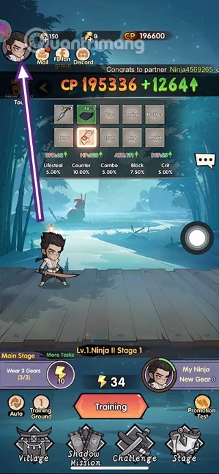 Último código de Ninja Tien Len y cómo ingresar el código