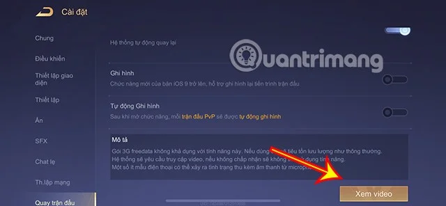 Lien Quan anlarına nasıl dönüleceğine dair talimatlar