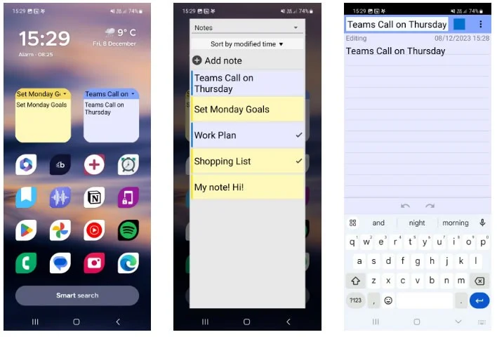8 Android Apps to Write Notes Directly on the Home Screen