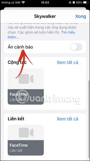iPhone에서 다른 사람의 메시지 알림을 끄는 방법