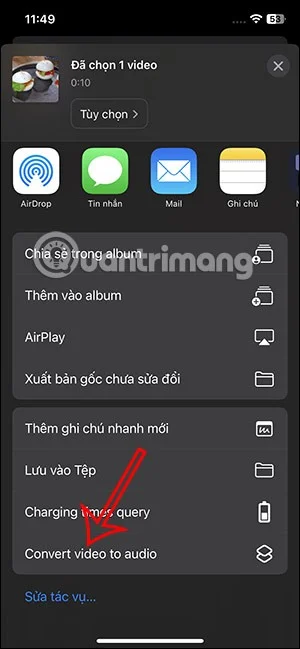 Cómo extraer audio de un vídeo en iPhone