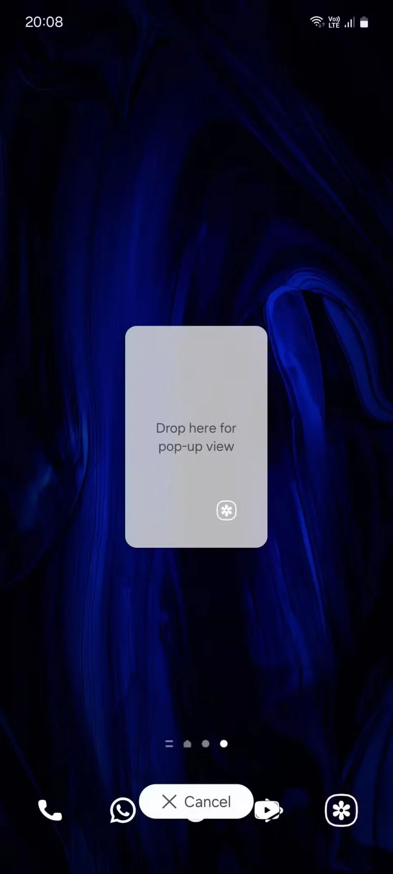 Öffnen Sie Benachrichtigungen auf Samsung in der geteilten Bildschirmansicht oder im Popup-Fenster