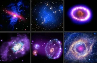 De schoonheid van het universum in Chandra-röntgengolflengten