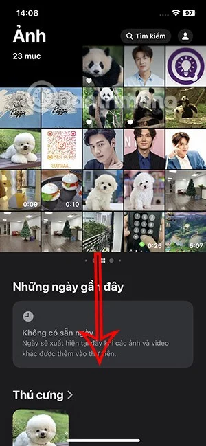 iPhone 스크린샷만 보는 방법