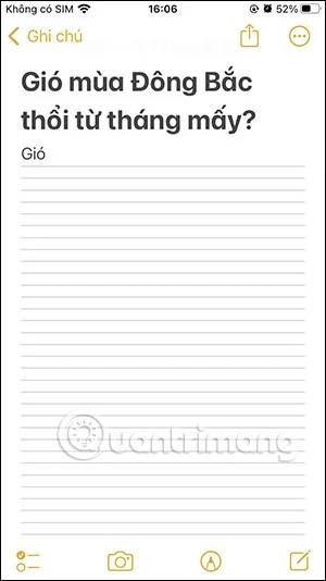 How to change note background color on iPhone