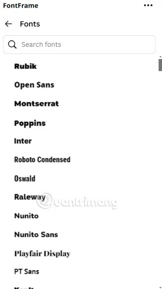 Canva'da görselleri metne yerleştirme talimatları