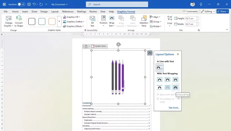 Hoe u uw Word-document laat opvallen met een mooie inhoudsopgave