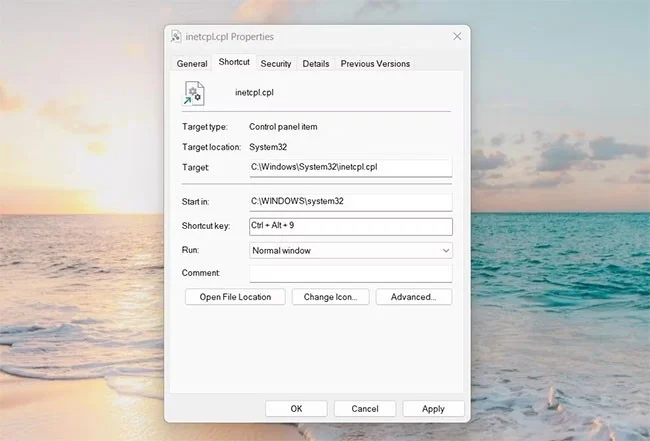 Cómo abrir las Opciones de Internet en Windows 11
