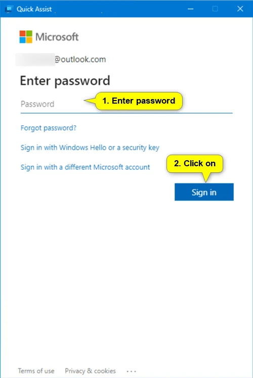 Cómo obtener y brindar soporte remoto mediante la aplicación Asistencia rápida en Windows 11