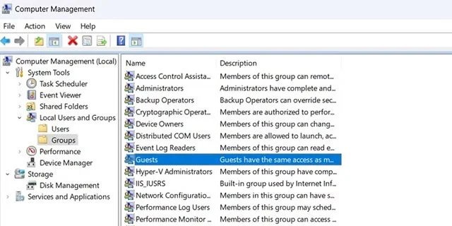 How to set up a secure guest account on a Windows computer
