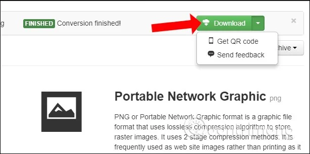 Cómo convertir imágenes WebP a PNG, JPG en Chrome, Coc Coc