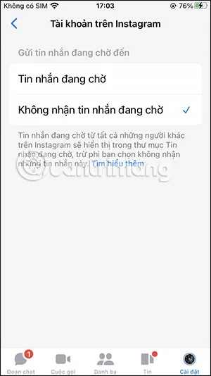 Hoe je geen berichten van vreemden ontvangt op Messenger