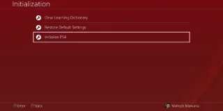 Comment réinitialiser la manette de jeu PS4