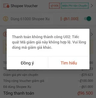 Overzicht van veelvoorkomende fouten op Shopee en hoe u deze kunt oplossen Overzicht van veelvoorkomende fouten op Shopee en hoe u deze kunt oplossen