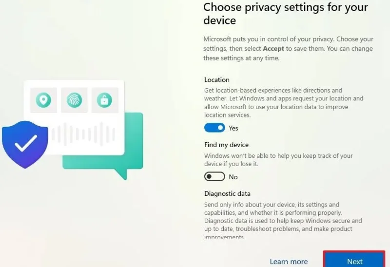 4 ways to bypass Microsoft account when setting up Windows 11