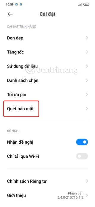 Hoe u de Xiaomi-beveiligingsscan uitschakelt bij het installeren van apps