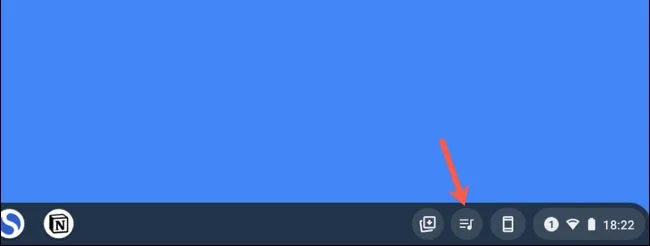 Cómo anclar controles multimedia a Chromebook Shelf